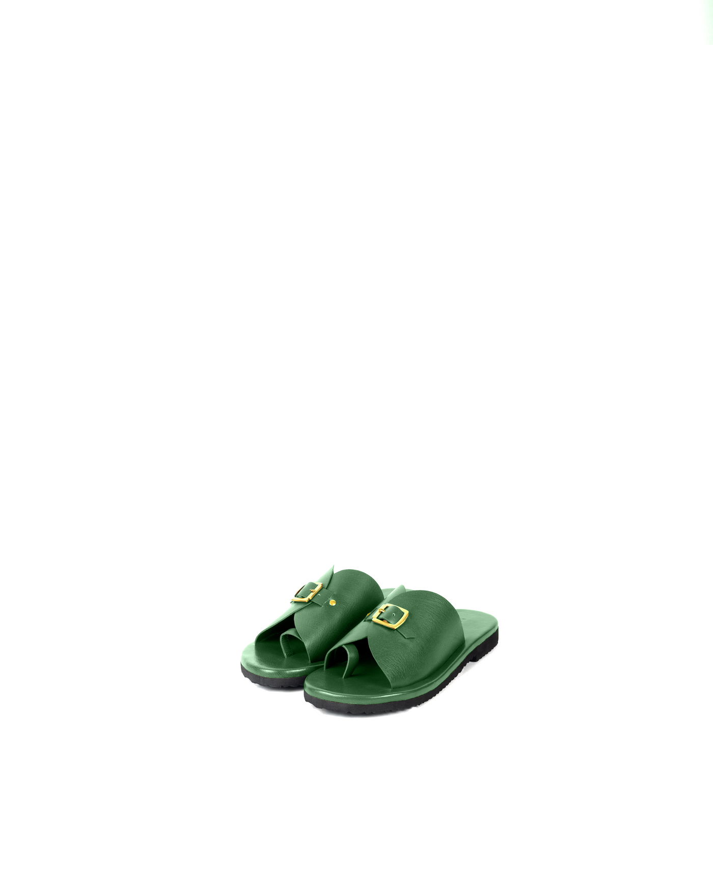 Envelope Slides Women - Green