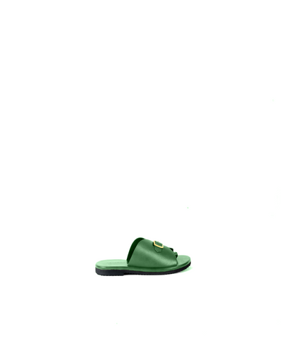 Envelope Slides Women - Green